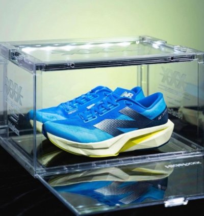 Newbalance Fuelcell Sc Rebel V4 Blue Running Shoes