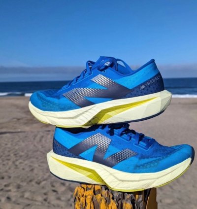 Newbalance Fuelcell Sc Rebel V4 Blue Running Shoes