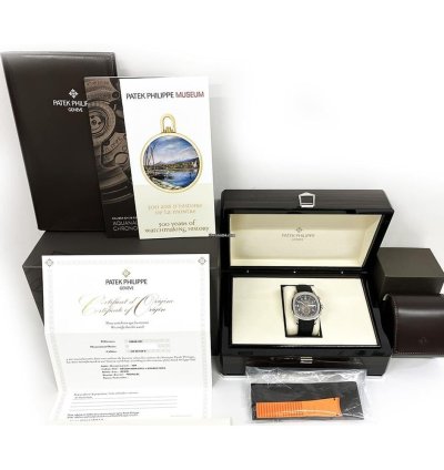 Patek Philippe Aquanaut 5968a-001 Aquanaut Chronograph 42 2mm Steel Case Mens Watch 2022