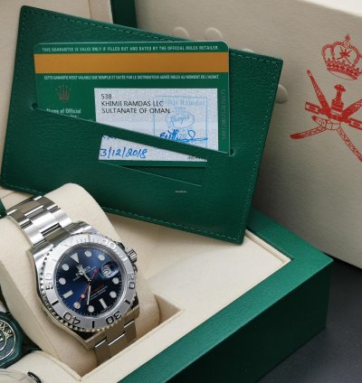 Rolex Yacht-master 40 116622 Oman - Full Stickers Full Set - Mint New