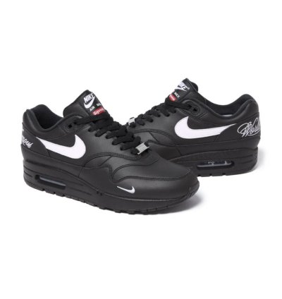 Supreme Nike Black Air Max 1 World Famous