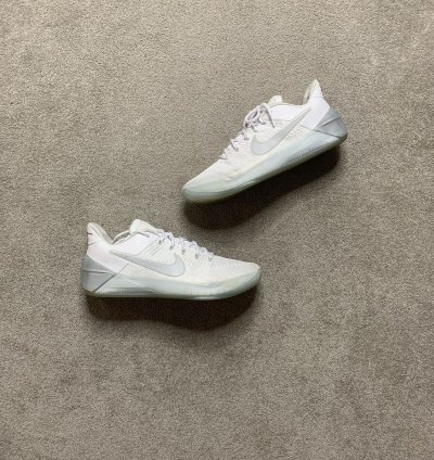 Nike Kobe Bryant White Chrome Men Shoes