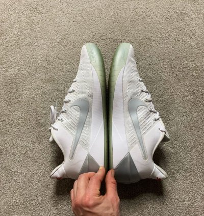 Nike Kobe Bryant White Chrome Men Shoes