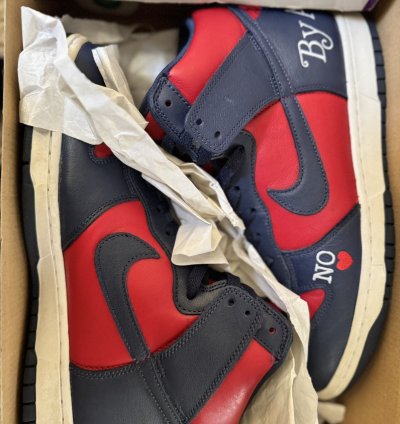 Supreme Nike Dunk High Sb By Any Means