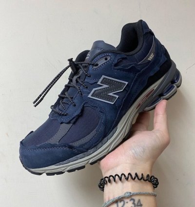 Newbalance Nb 2002r Protection Pack Navy Blue Running Shoes