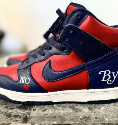 Supreme Nike Dunk High Sb By Any Means