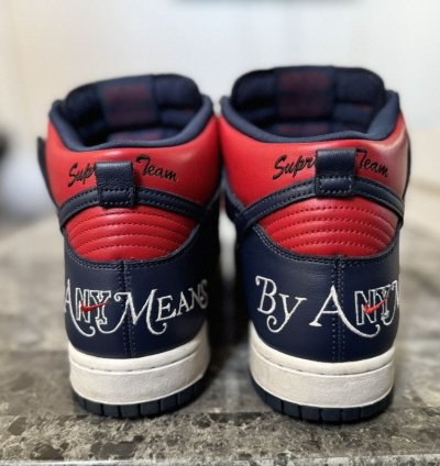 Supreme Nike Dunk High Sb By Any Means