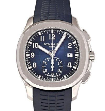 Patek Philippe Aquanaut 5968g-001 Automatic White Gold Very Good