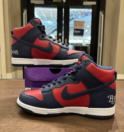 Supreme Nike Dunk Sb High By Any Means Blue