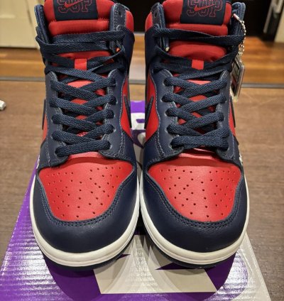 Supreme Nike Dunk Sb High By Any Means Blue