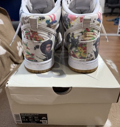 Supreme Nike Dunk Sb High Rammellzee