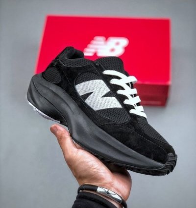 Newbalance Warped Runner Black White Running Shoes