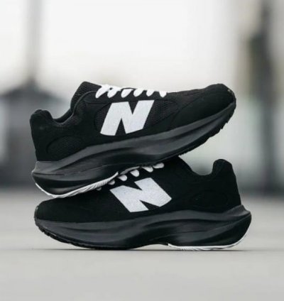 Newbalance Warped Runner Black White Running Shoes