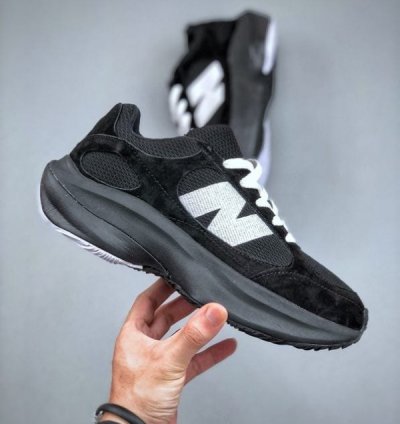 Newbalance Warped Runner Black White Running Shoes