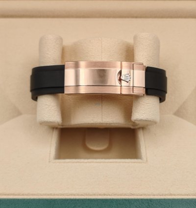 Rolex Yacht-master 40 126655 Gold Rose New 2024 Oysterflex Full Set