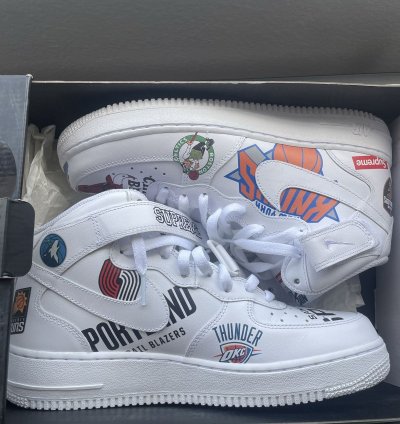 Supreme Nike Nba Air Force 1 Mid