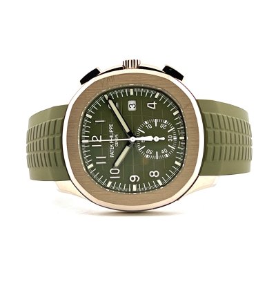 Patek Philippe Aquanaut 5968g-010 Chronograph 42 Mm Very Good Condt Full Set Germany 2023