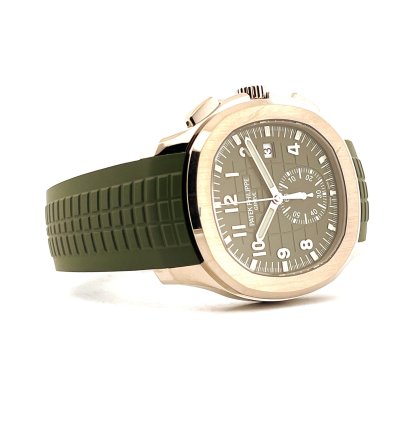 Patek Philippe Aquanaut 5968g-010 Chronograph 42 Mm Very Good Condt Full Set Germany 2023