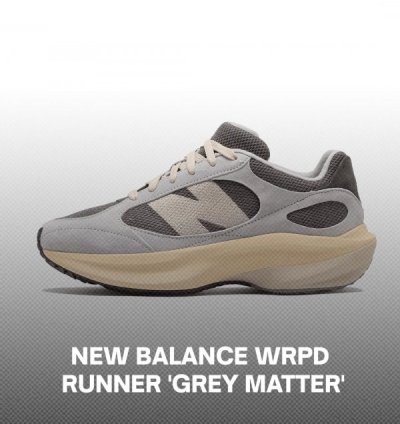 Newbalance Wrpd Runner Grey Running Shoes