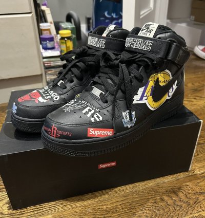 Supreme Nike Nba Air Force 1 Mid 07