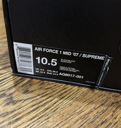 Supreme Nike Nba Air Force 1 Mid 07