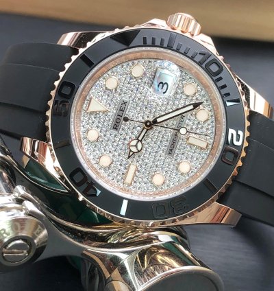 Rolex Yacht-master 40 126655 Pave