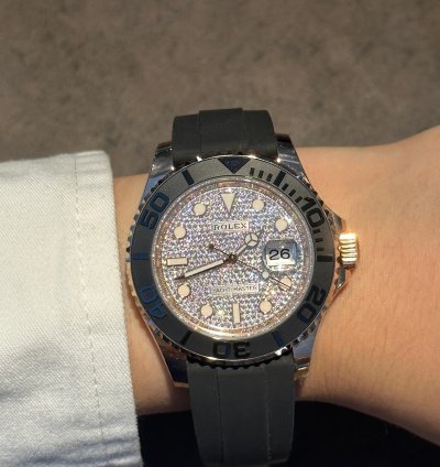 Rolex Yacht-master 40 126655 Pave