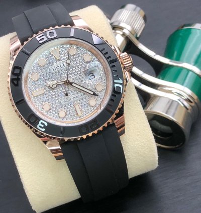 Rolex Yacht-master 40 126655 Pave