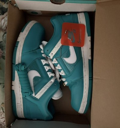 Supreme Nike Sb Af2 Low Teal