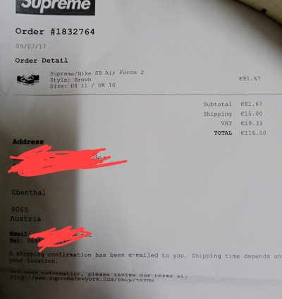 Supreme Nike Sb Air Force 2 Low