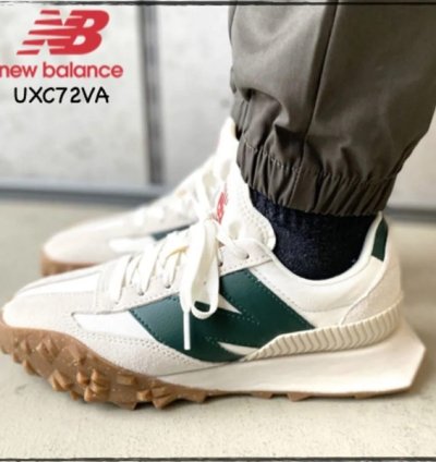 Newbalance Xc 72 Sea Salt Nightwatch Green Sneakers