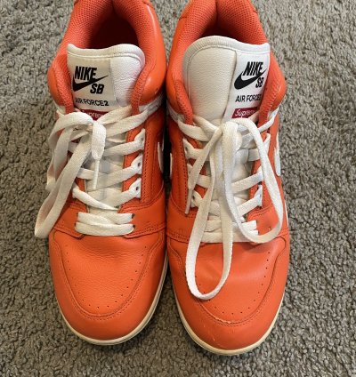 Supreme Nike Sb Air Force 2 Low Us 8