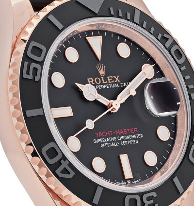 Rolex Yacht-master 40 126655 Rose Gold Black Dial 2025