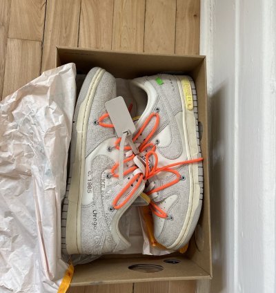 Nike Off White Dunk Low Lot 11