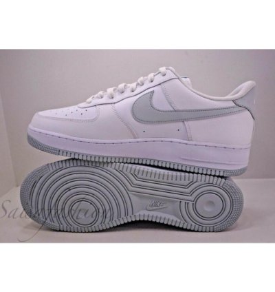 Niike Air Force 1 Low White Smoke Grey Sneakers