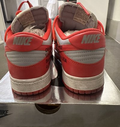 Nike Off White Dunk University Red