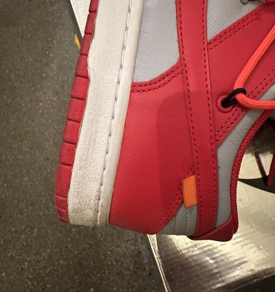 Nike Off White Dunk University Red