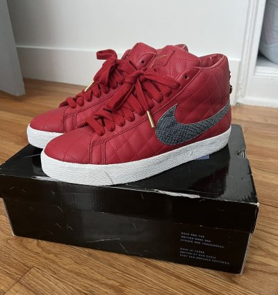 Supreme Nike Sb Blazer Red 2006