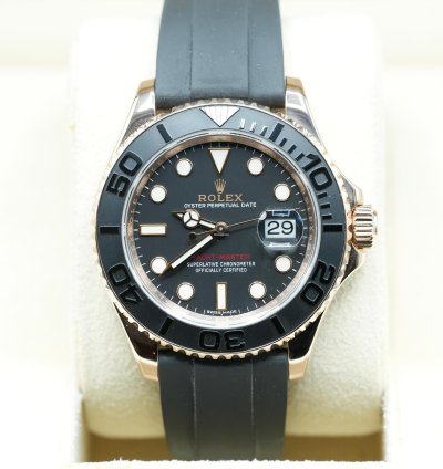 Rolex Yacht-master 40 2018 Rose Gold Yacht-master 40 Oysterflex Box And Papers 116655