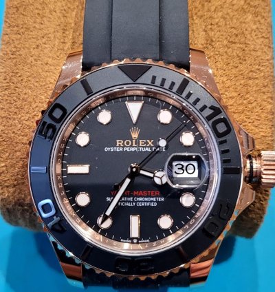 Rolex Yacht-master 40 2022 Model Unworn Full Set Including Uk Purchase Receipt