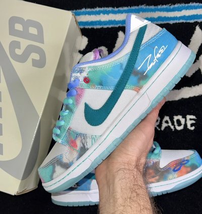 Nike Sb Dunk X Futura Laboratories bleached Aqua
