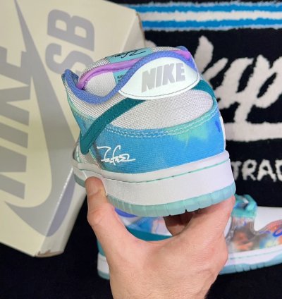 Nike Sb Dunk X Futura Laboratories bleached Aqua