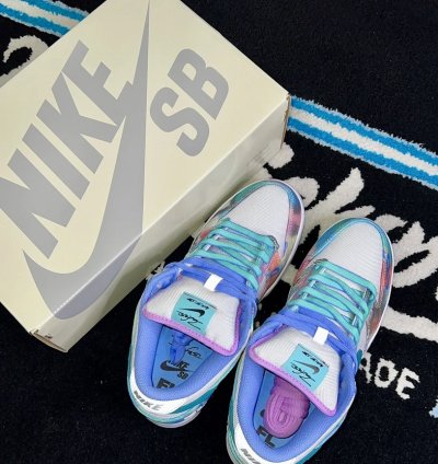 Nike Sb Dunk X Futura Laboratories bleached Aqua