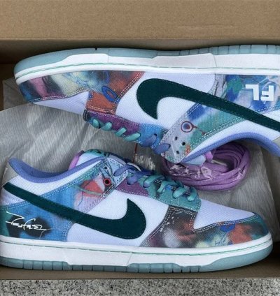 Nike Sb Dunk X Futura Laboratories bleached Aqua