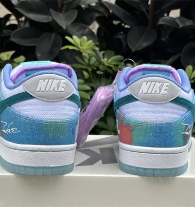 Nike Sb Dunk X Futura Laboratories bleached Aqua