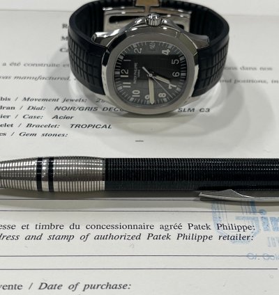 Patek Philippe Aquanaut Aquanaut-5167-stuning Conditions-original Papers Patek Philippe