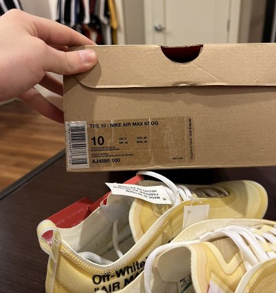 Nike Off White The Ten Vapormax Brand New