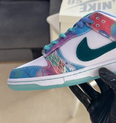 Nike Sb Dunk X Futura Laboratories bleached Aqua