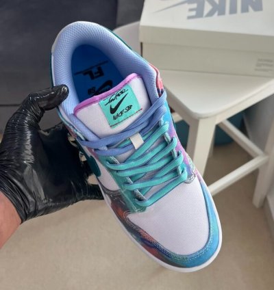 Nike Sb Dunk X Futura Laboratories bleached Aqua