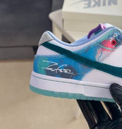 Nike Sb Dunk X Futura Laboratories bleached Aqua